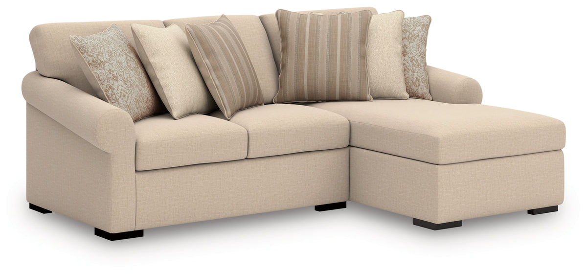 LadyMae 2-Piece Sectional with Ottoman
