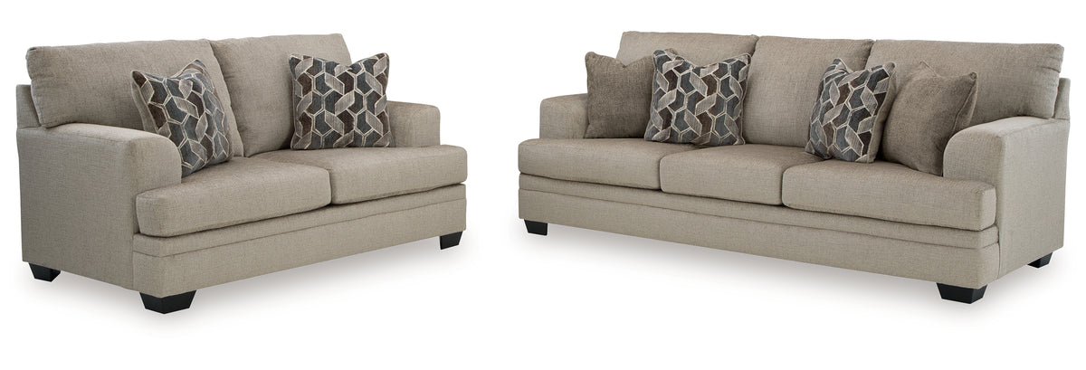 Stonemeade Sofa, Loveseat, Chair and Ottoman
