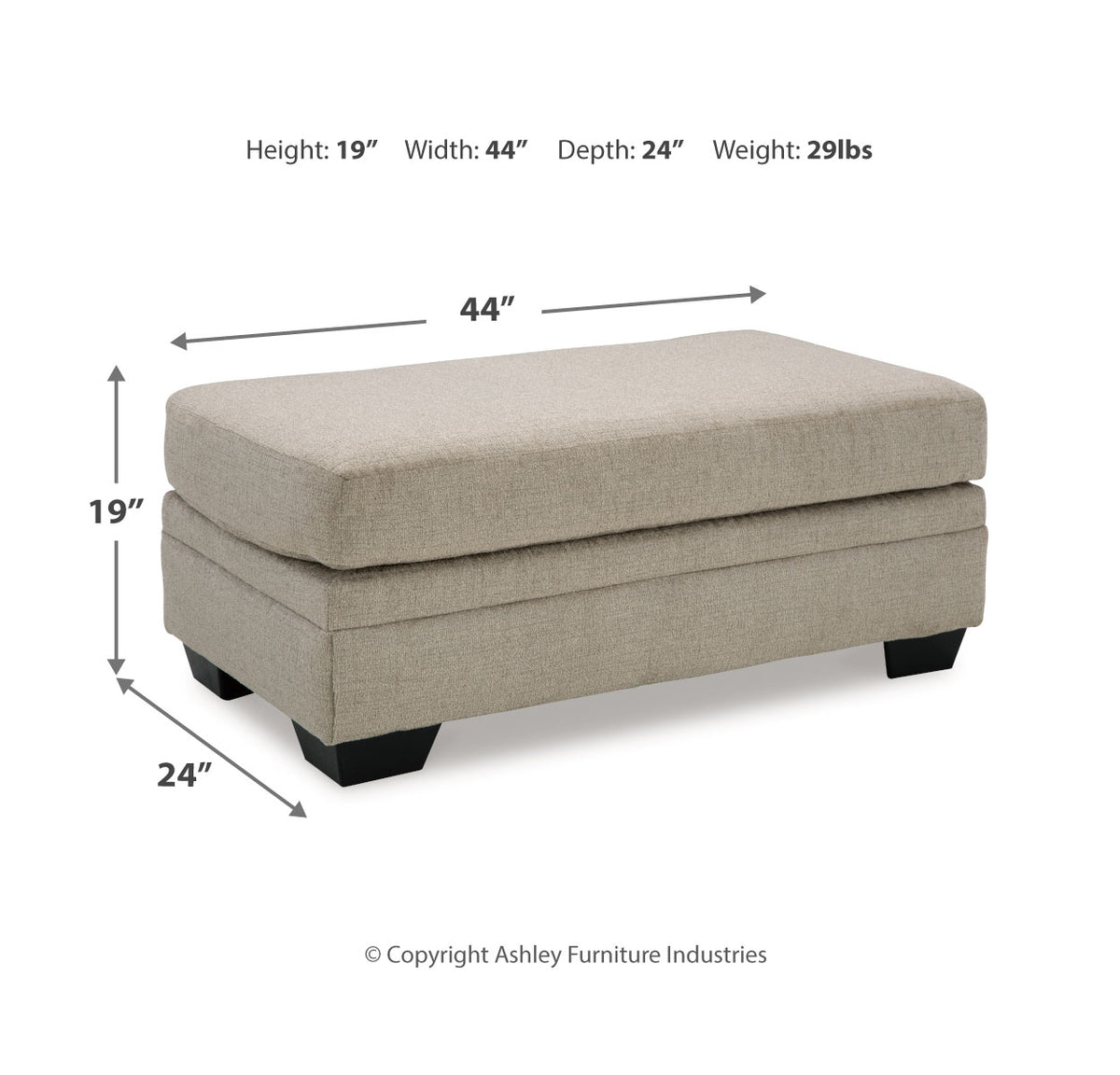 Stonemeade Sofa, Loveseat, Chair and Ottoman