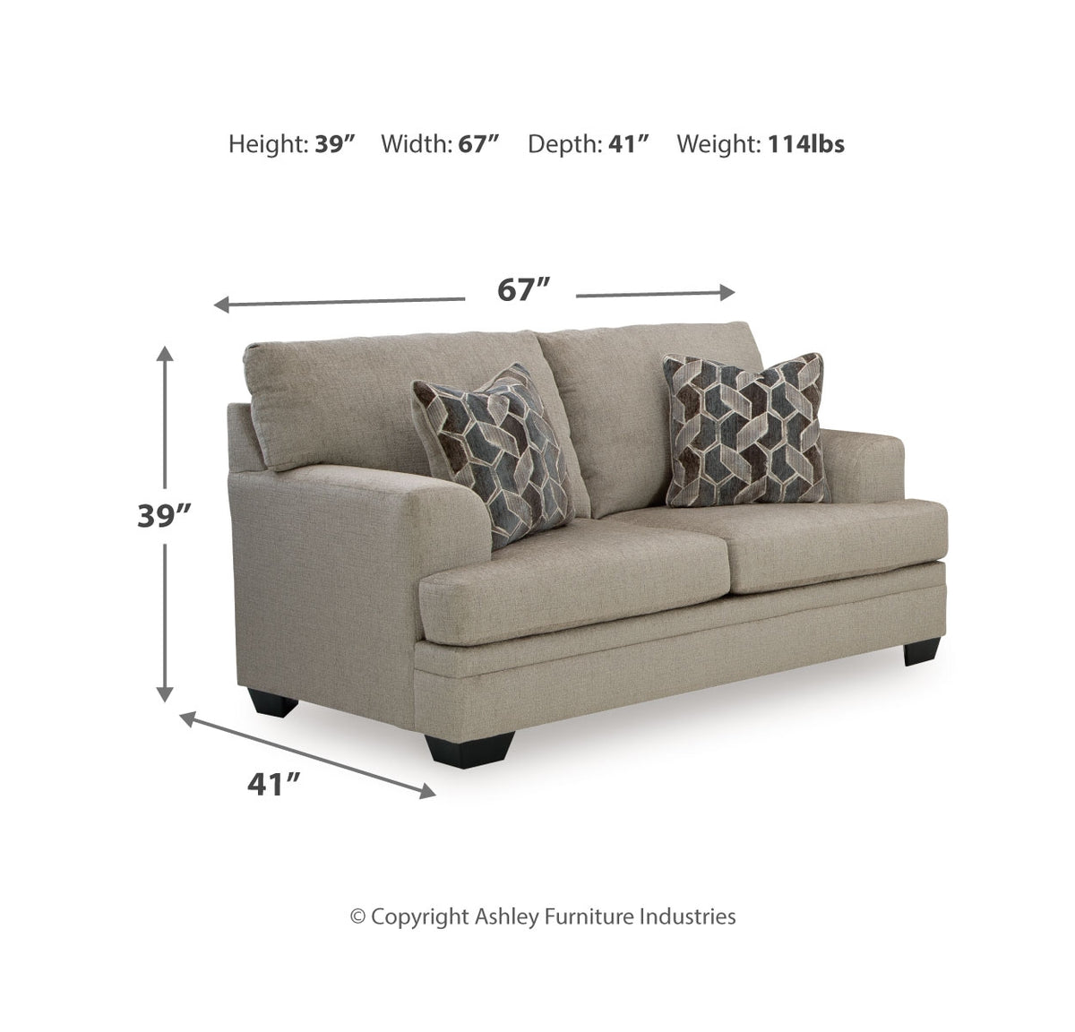 Stonemeade Sofa, Loveseat, Chair and Ottoman