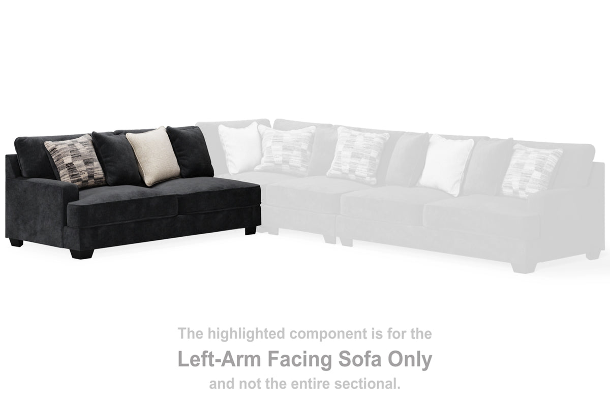 Lavernett 3-Piece Sectional with Ottoman