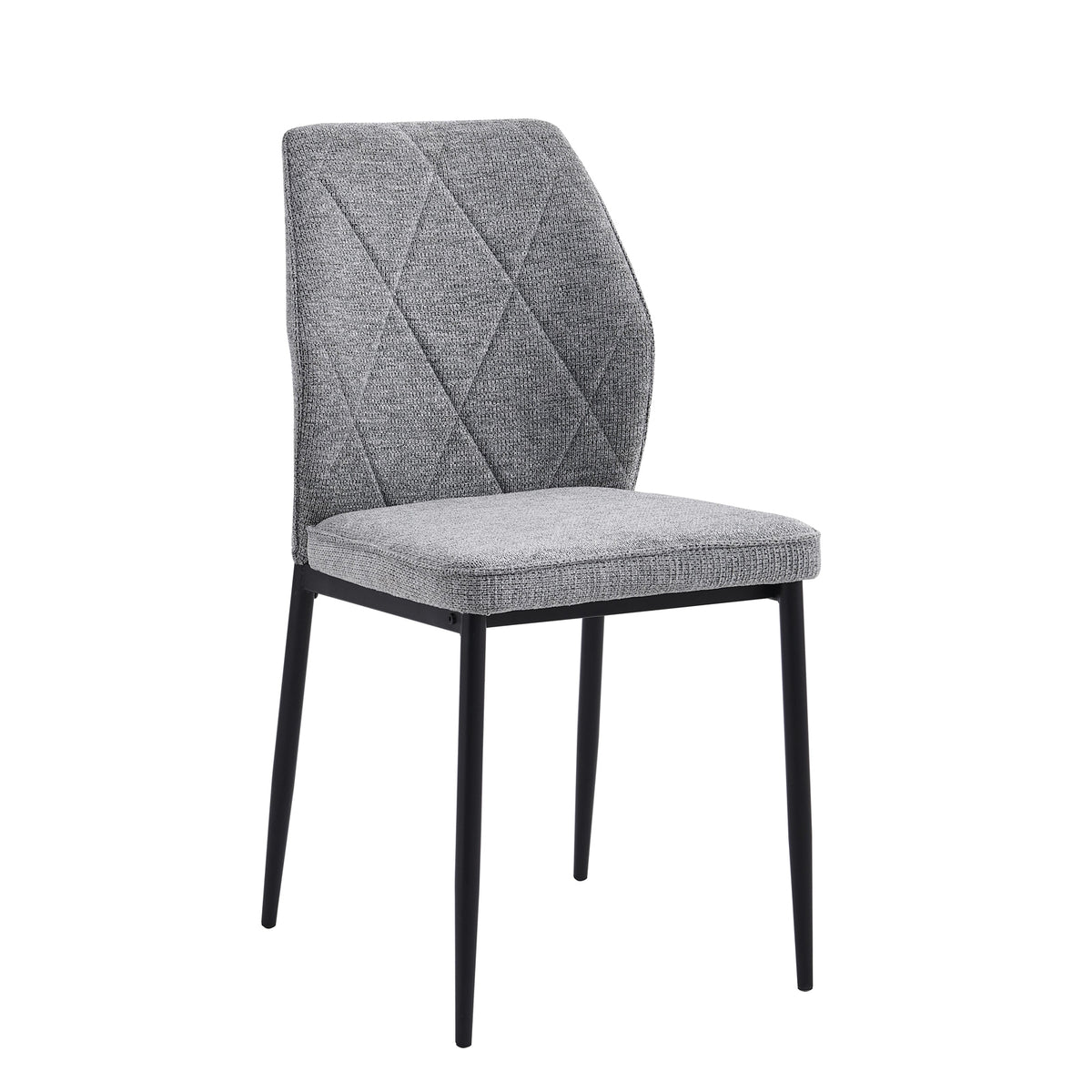 Fannia Side Chair, Grey (Set of 2)