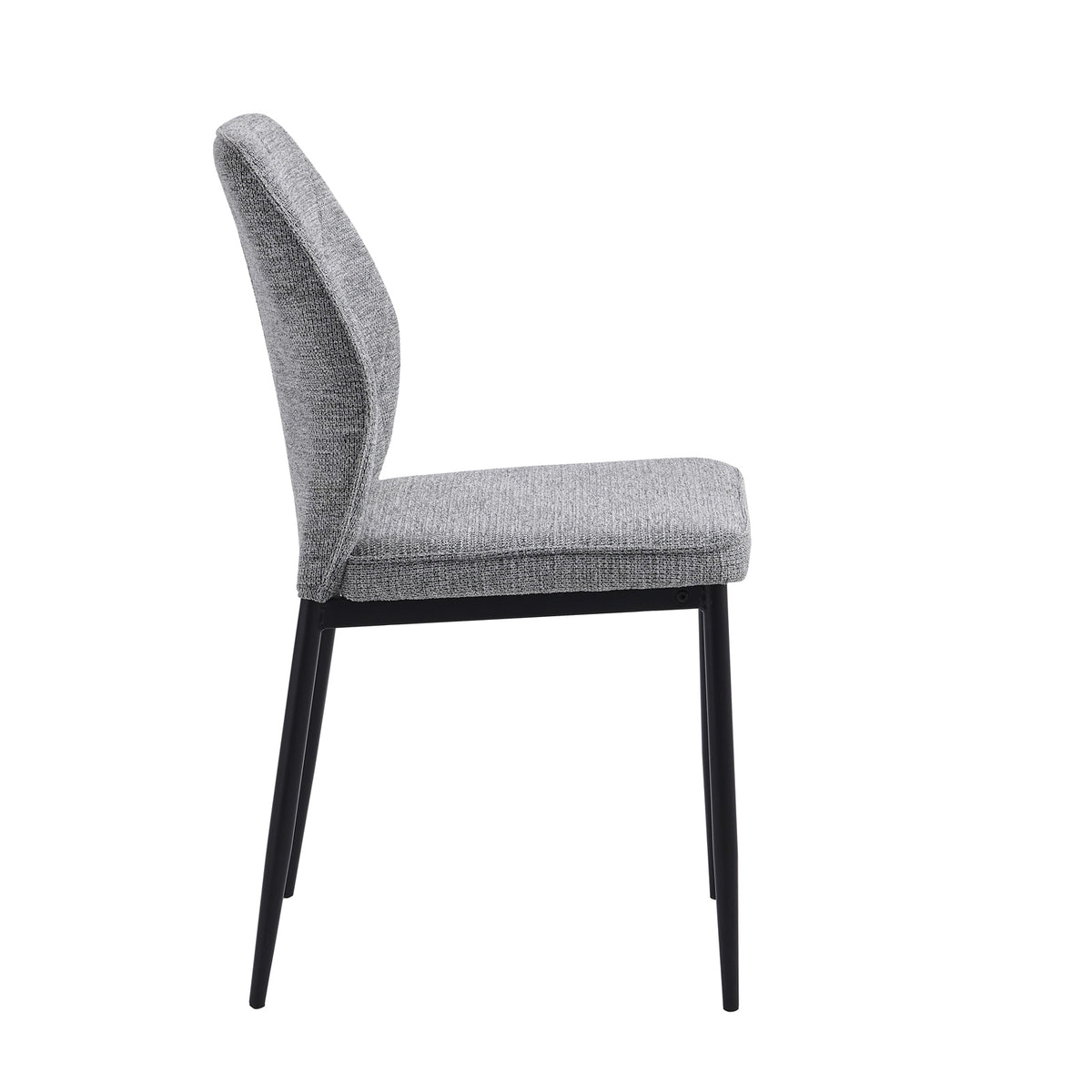 Fannia Side Chair, Grey (Set of 2)