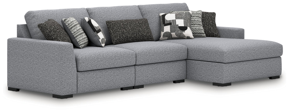 Bealton 3-Piece Sectional with Ottoman