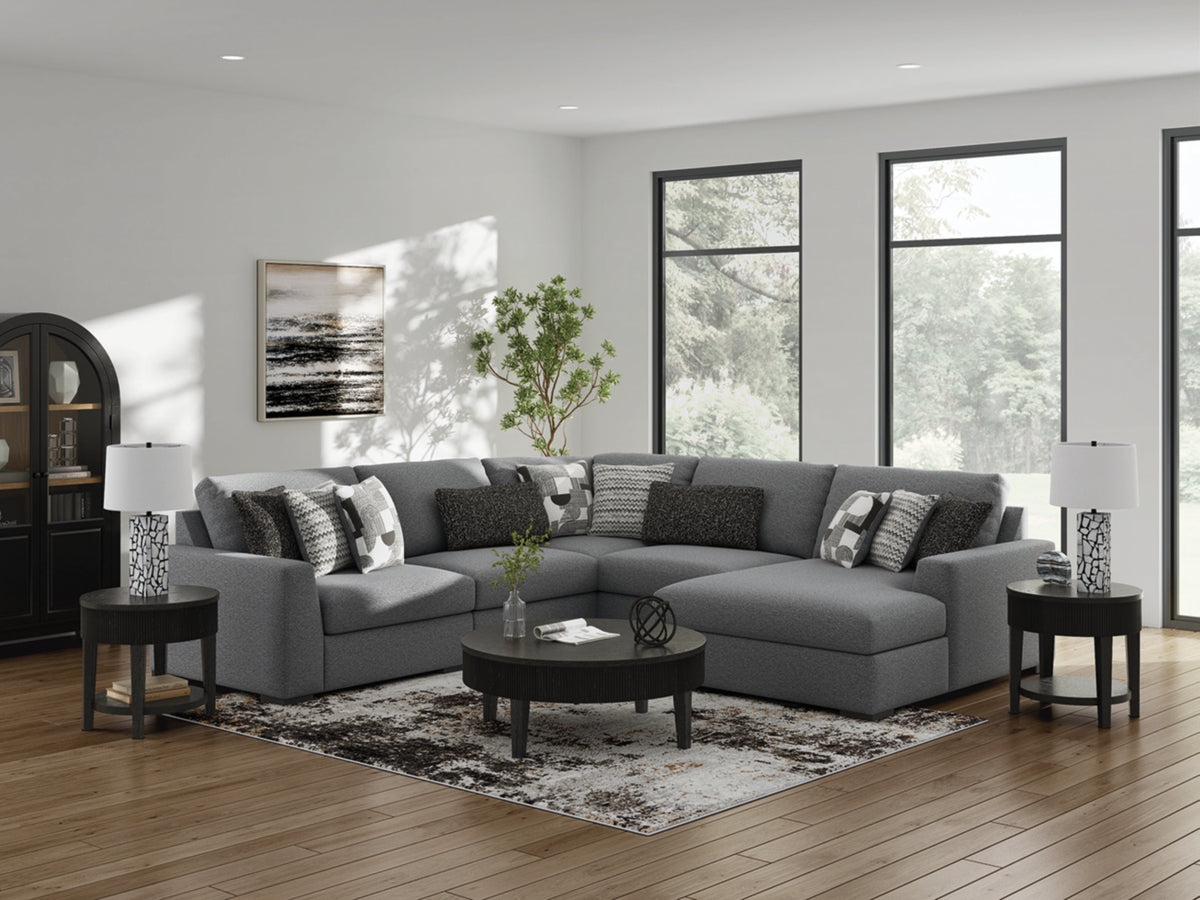 Bealton 5-Piece Sectional with Ottoman