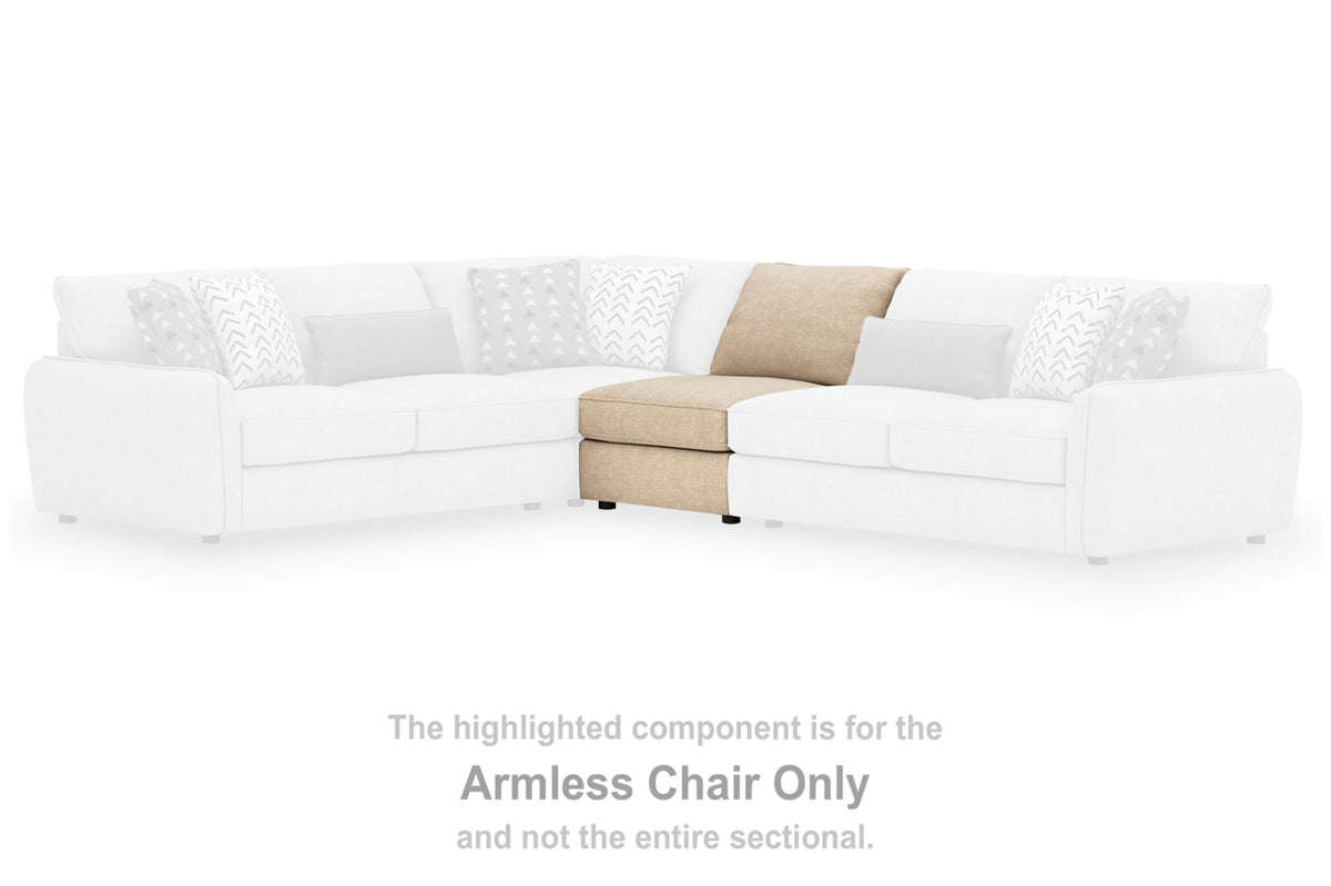 Seyler 4-Piece Sectional with Ottoman