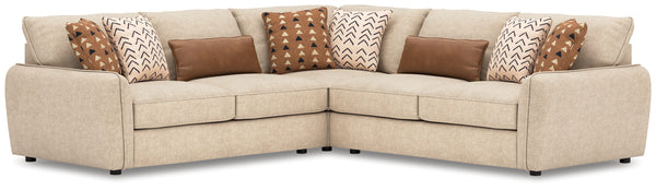 Seyler 3-Piece Sectional with Ottoman