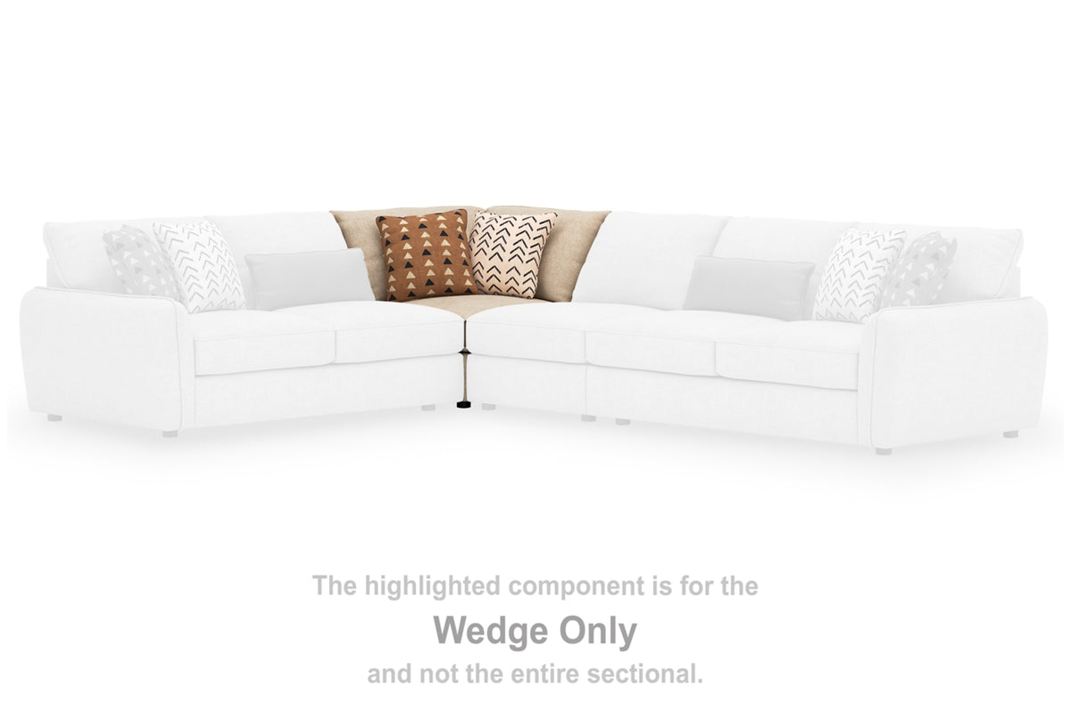Seyler 4-Piece Sectional with Ottoman