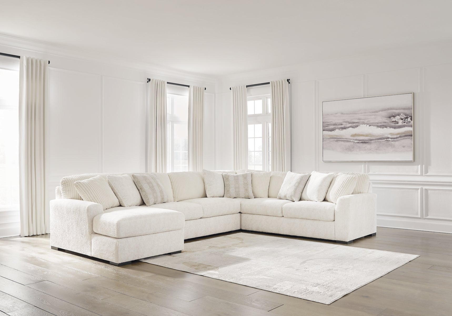 Chessington 4-Piece Sectional with Ottoman
