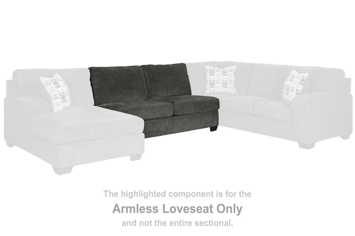 Ballinasloe 3-Piece Sectional with Ottoman