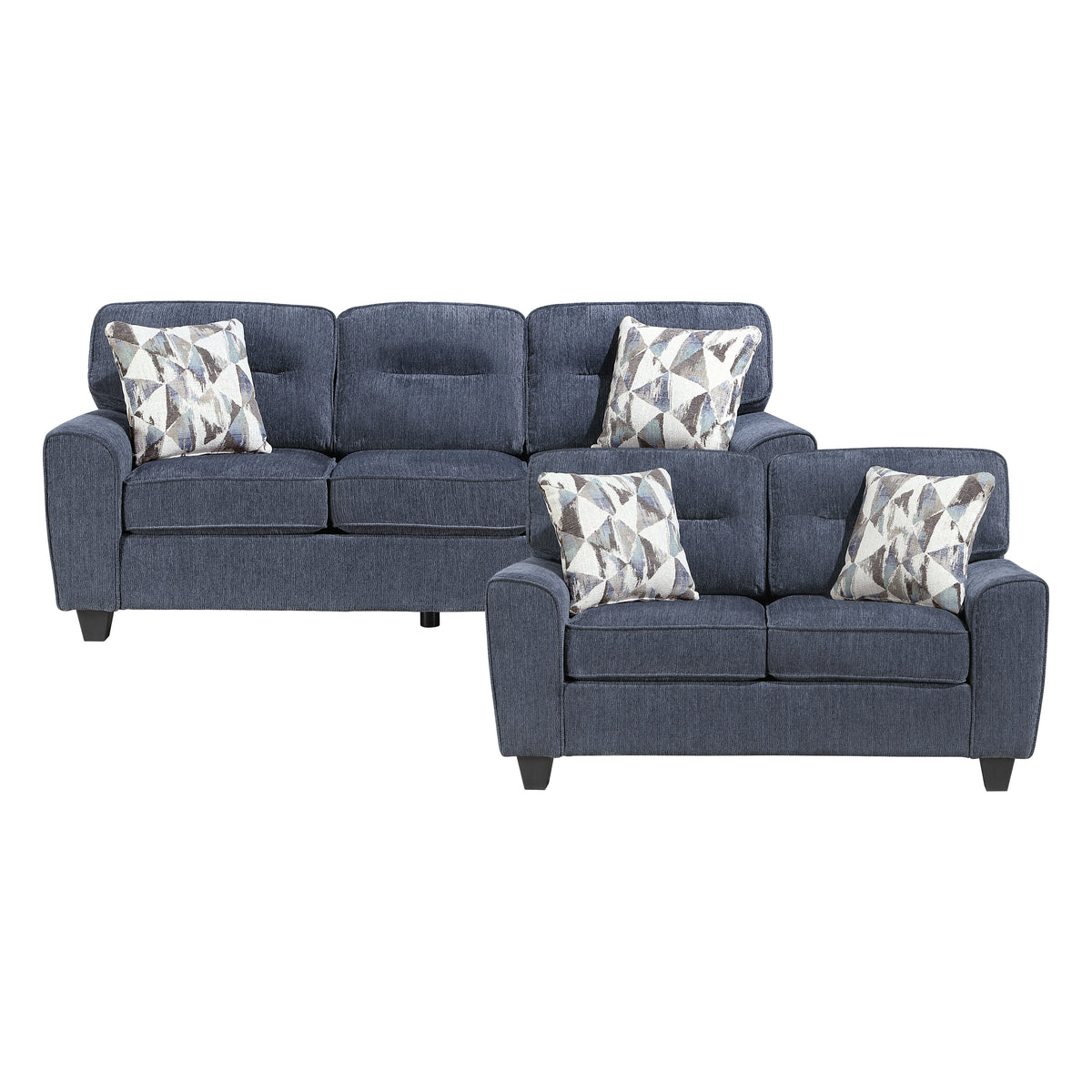 Bennett 2-Piece Living Room Set (Sofa, Loveseat)