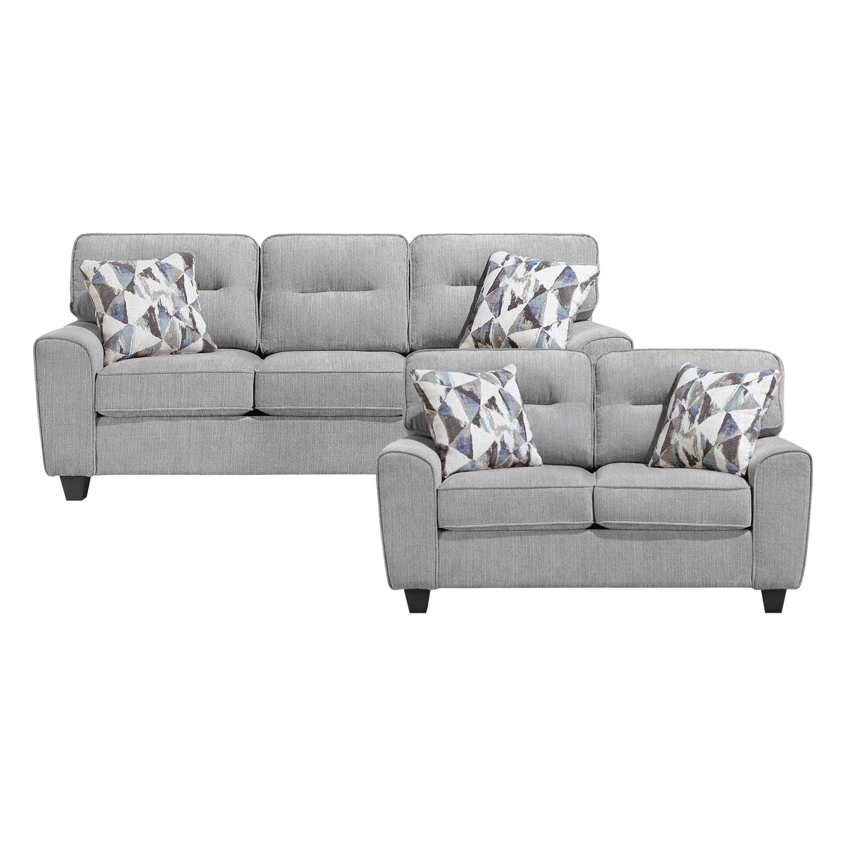 Bennett 2-Piece Living Room Set (Sofa, Loveseat)