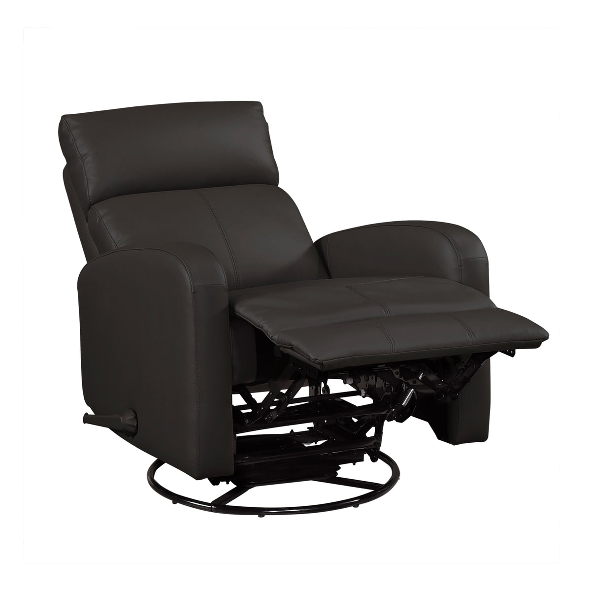 Sorrento Swivel Glider Recliner, Black