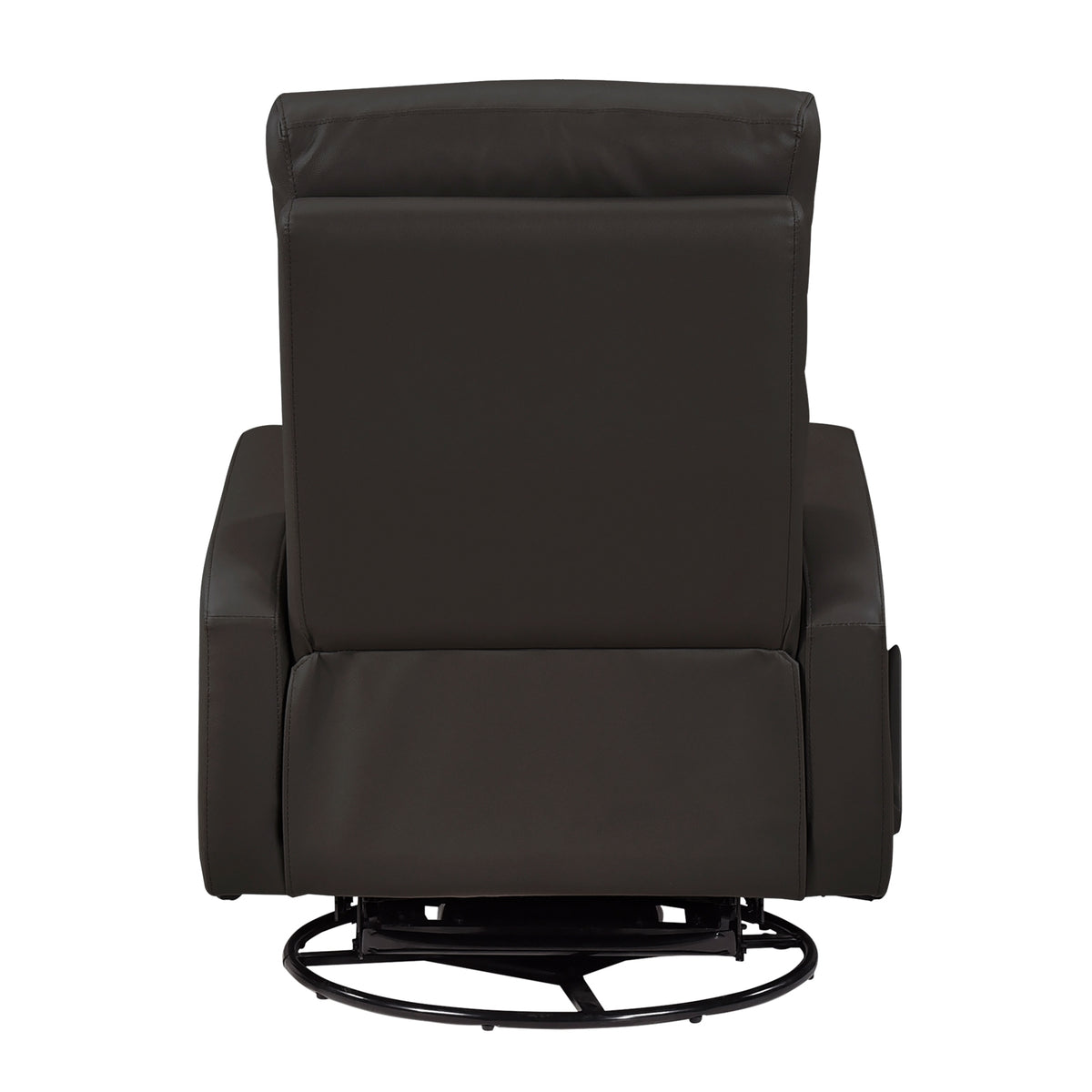 Sorrento Swivel Glider Recliner, Black