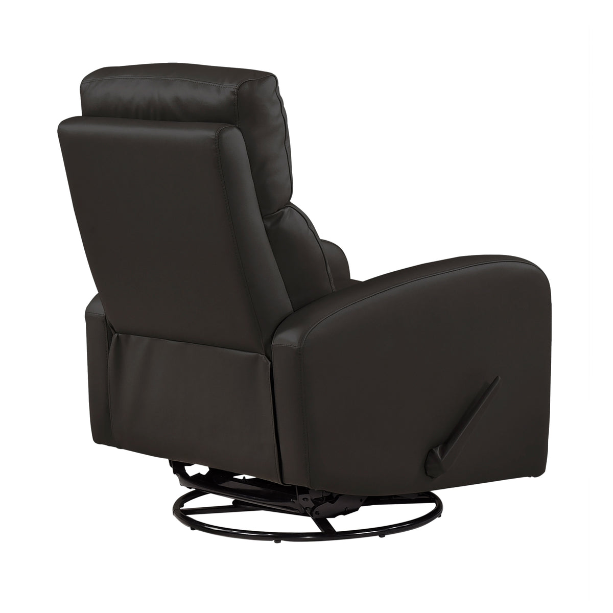 Sorrento Swivel Glider Recliner, Black