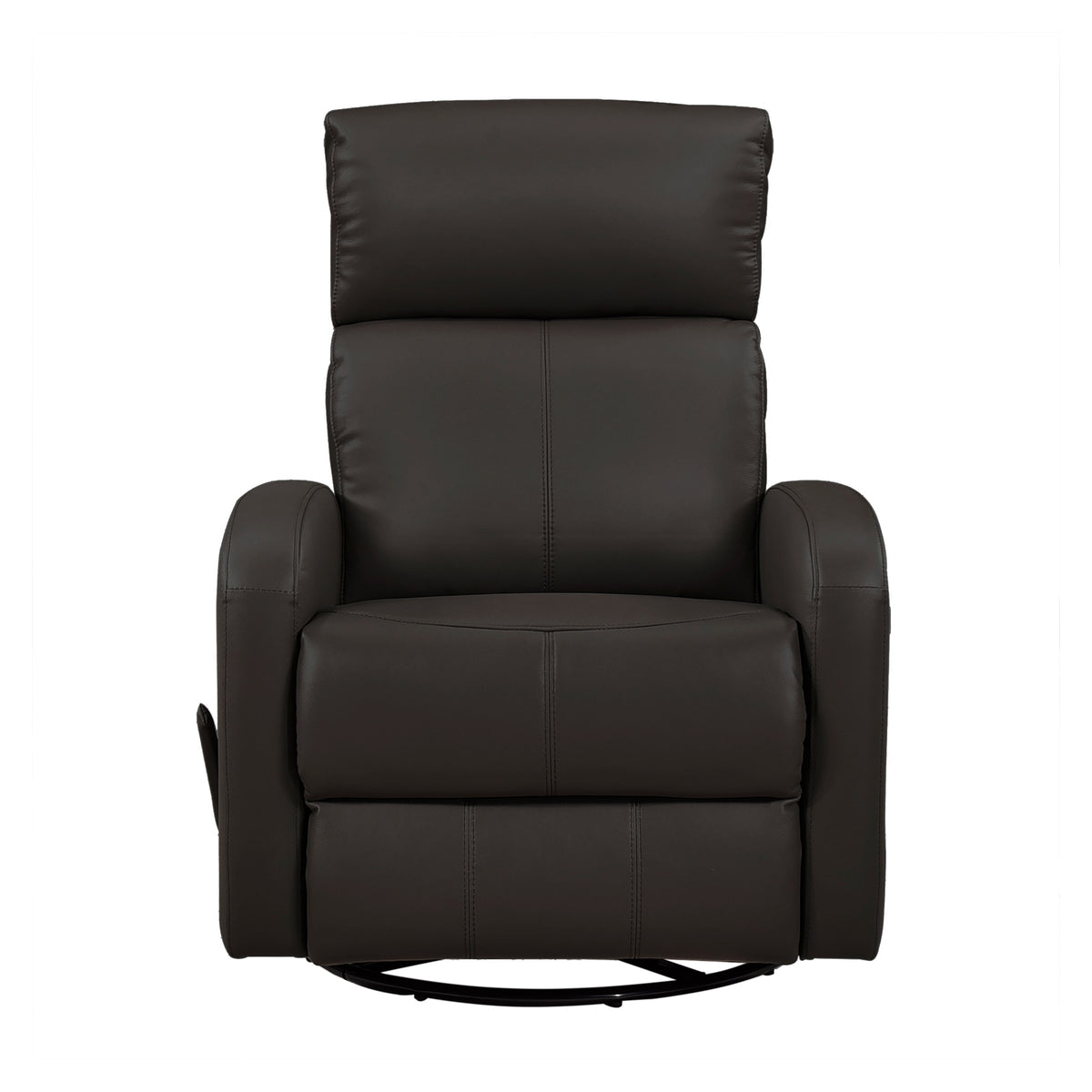 Sorrento Swivel Glider Recliner, Black