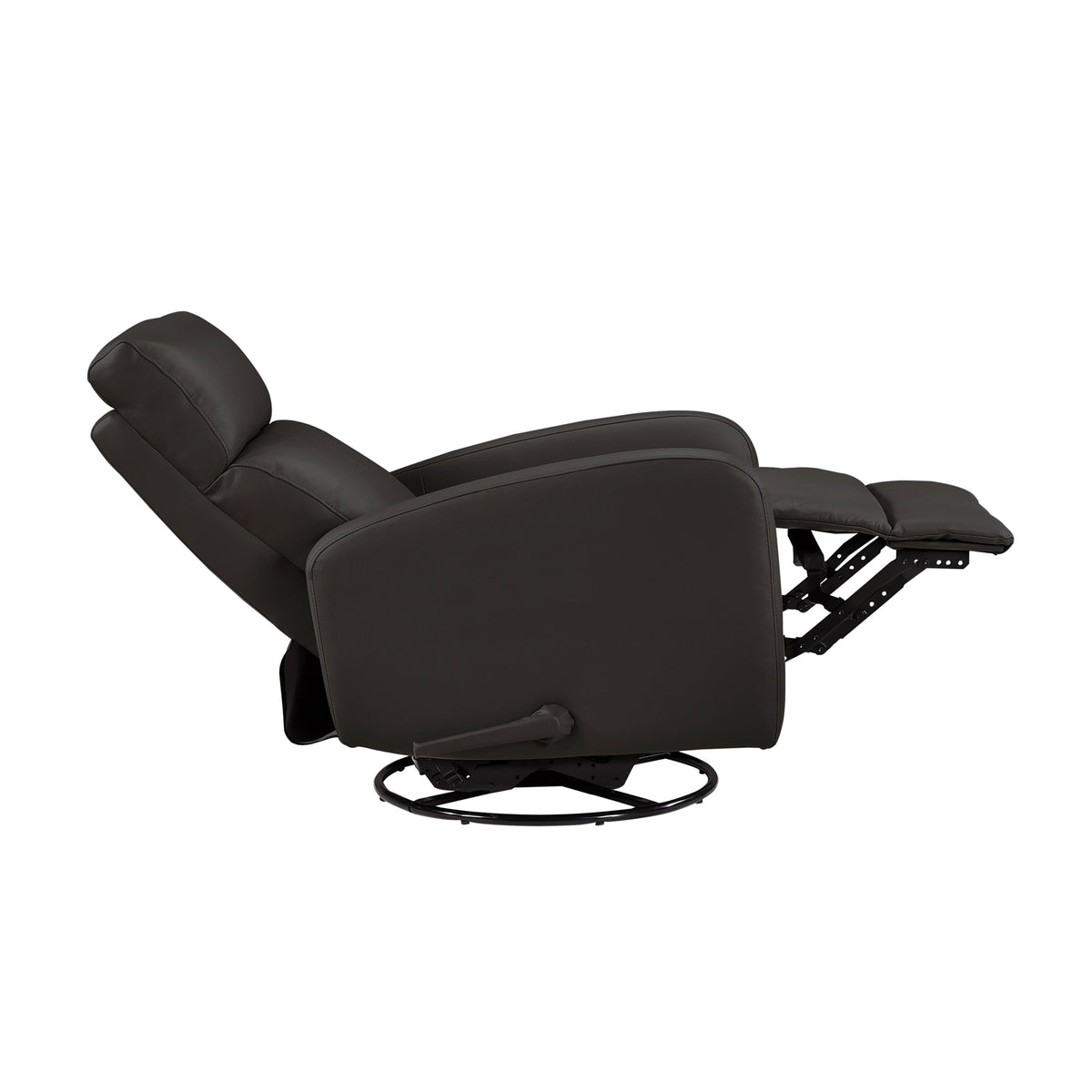 Sorrento Swivel Glider Recliner, Black