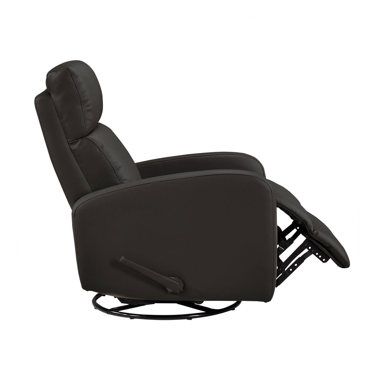 Sorrento Swivel Glider Recliner, Black