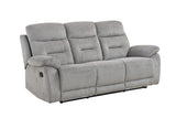 Perris Double Reclining Sofa - 9146PWT-3