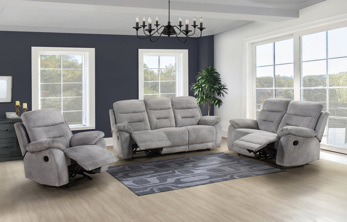 Perris Double Reclining Sofa