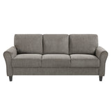 Ellery Black Chenille 2-Piece Living Room Set - view 4 - 9209NFPT*2