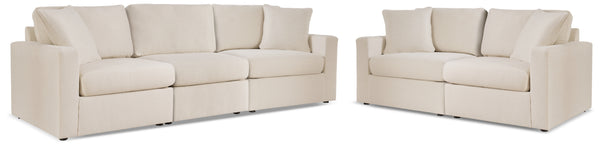 Modmax Performance Fabric Modular Sofa and Loveseat