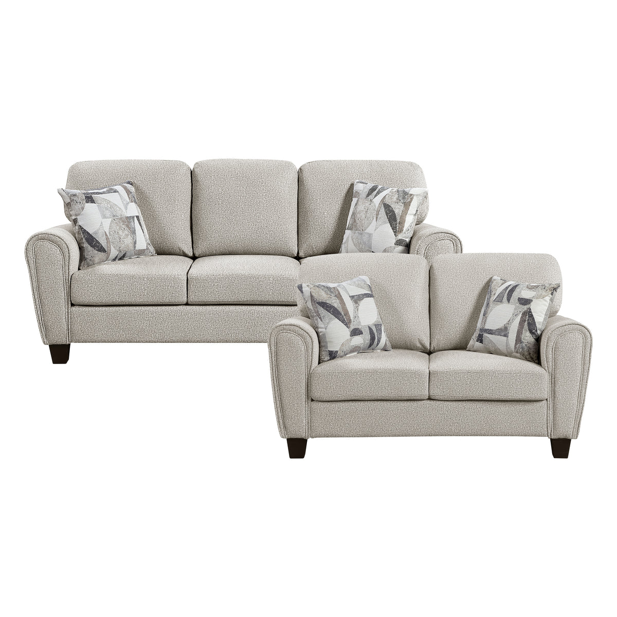 Lemond 2-Piece Living Room Set (Sofa, Loveseat)