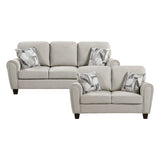 Lemond 2-Piece Living Room Set - 9214NPG*2