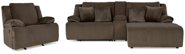 Top Tier Sectional Sofa and Recliner