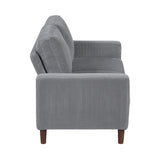 Crandall Loveseat - view 3 - 9520GRY-2
