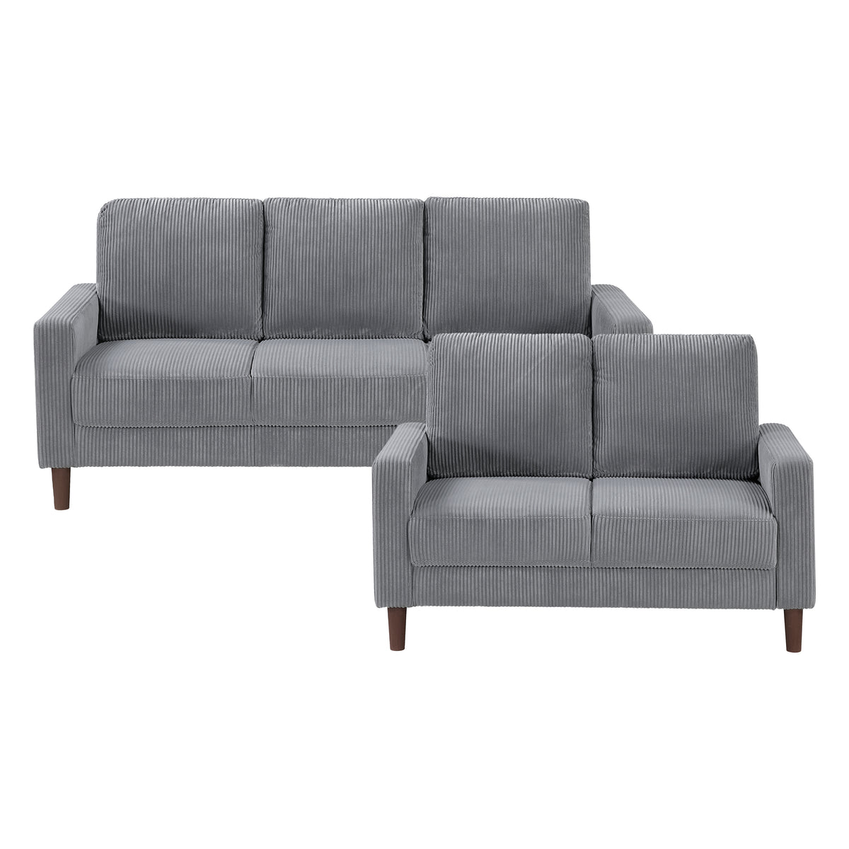 Crandall 2-Piece Living Room Set (Sofa, Loveseat)