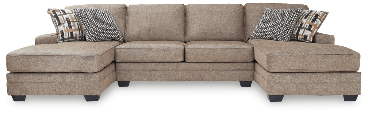 Cannonbrook 3-Piece Sectional with Ottoman