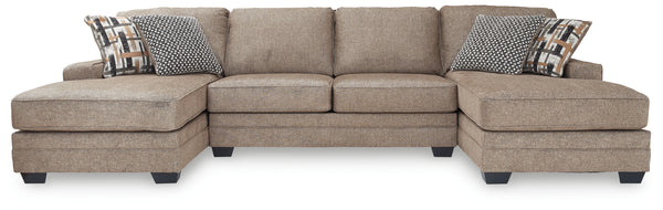 Cannonbrook 3-Piece Sectional with Ottoman