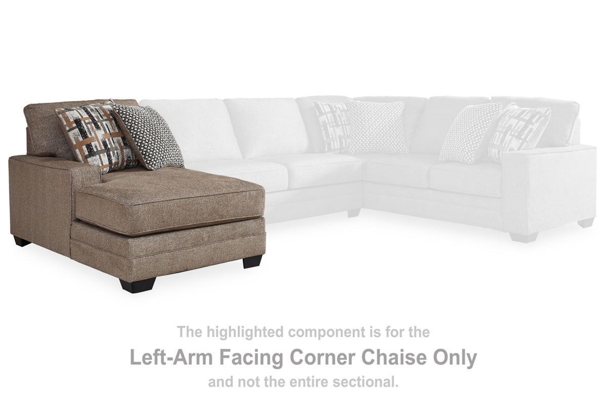 Cannonbrook 3-Piece Sectional with Ottoman
