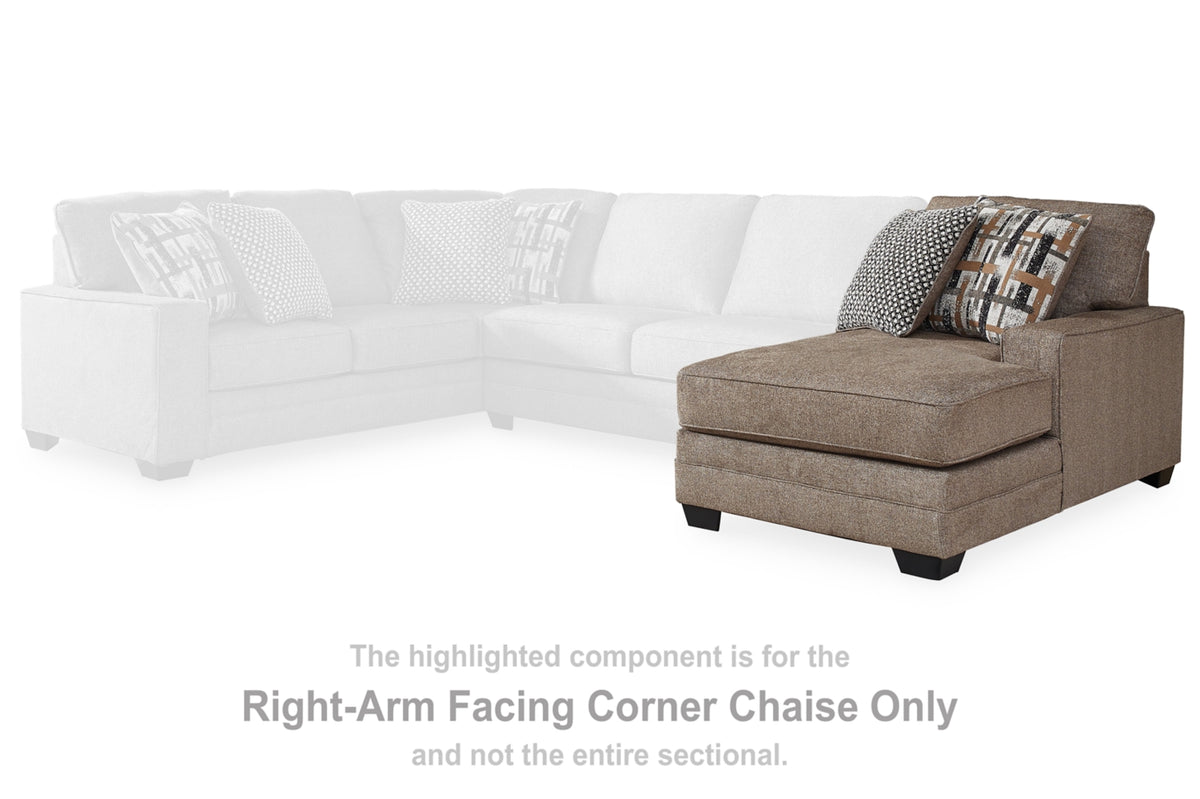 Cannonbrook 3-Piece Sectional with Ottoman