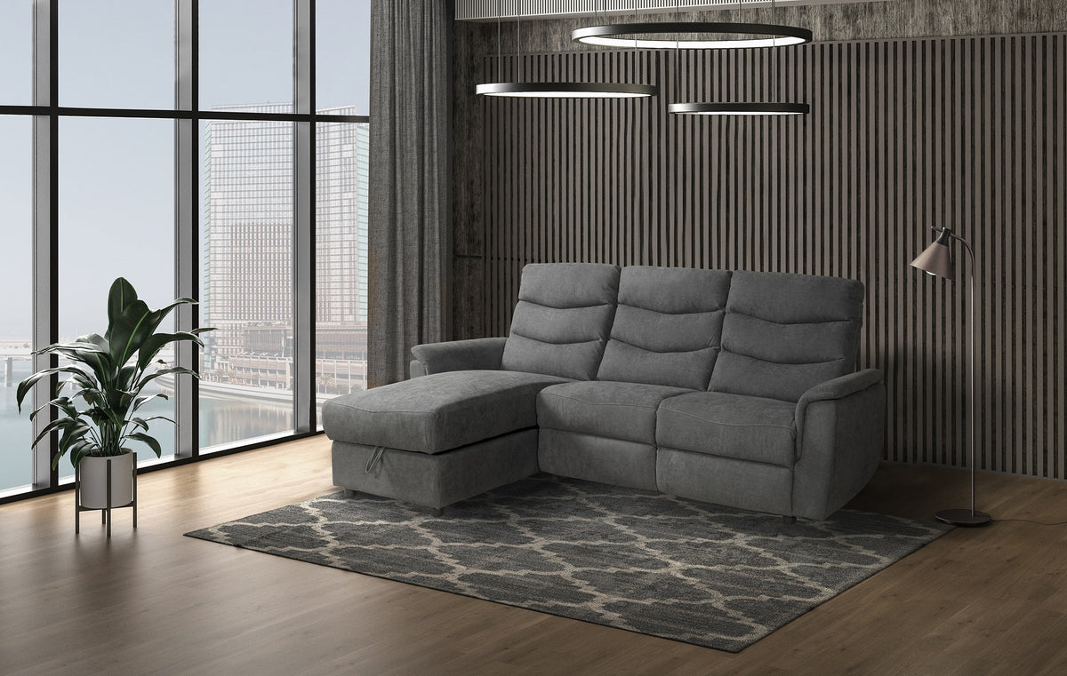 Franklin 2-piece Sectional with Left Side Storage Chaise