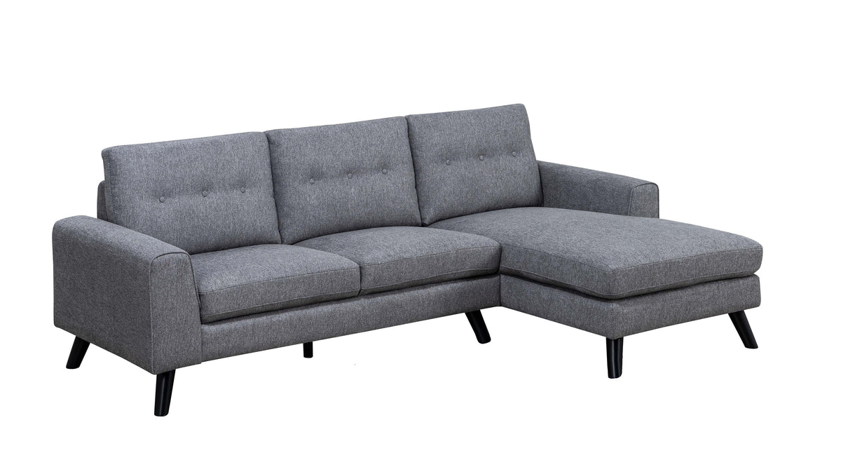 Evelyn 2-piece Sectional with Right Side Chaise