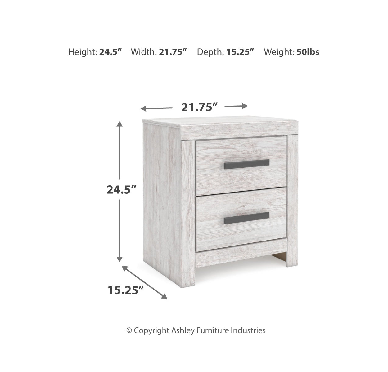 Cayboni King Panel Bed with Mirrored Dresser and Nightstand