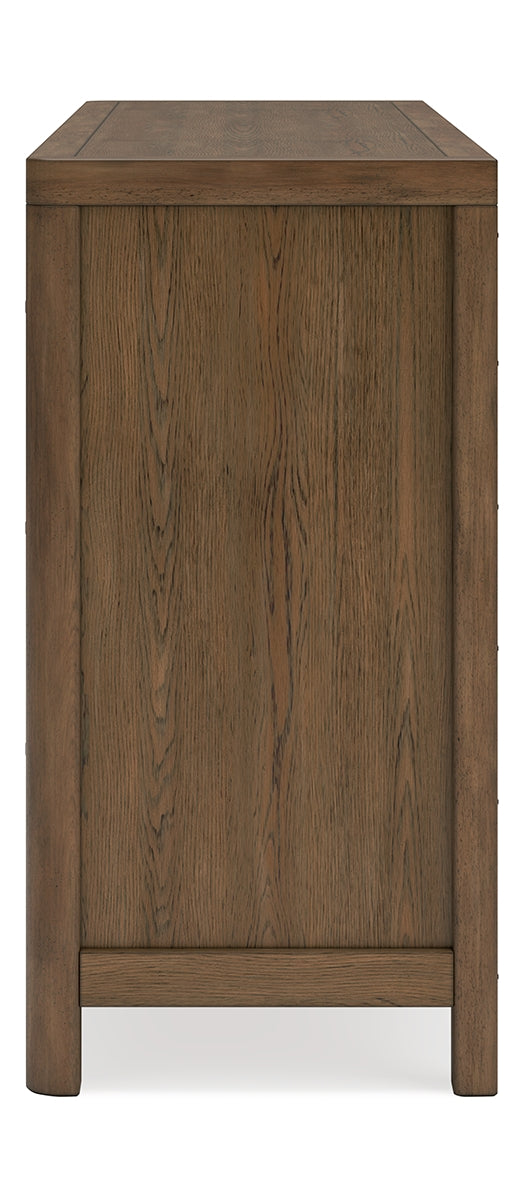 Cabalynn King Panel Bed with Dresser and Nightstand