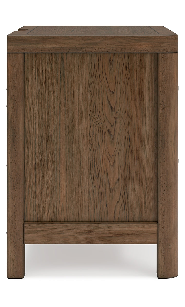 Cabalynn King Panel Bed with Dresser and Nightstand