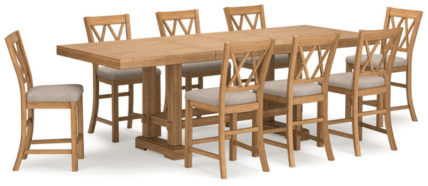 Havonplane Counter Height Extendable Dining Set