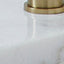Gold Finish/White