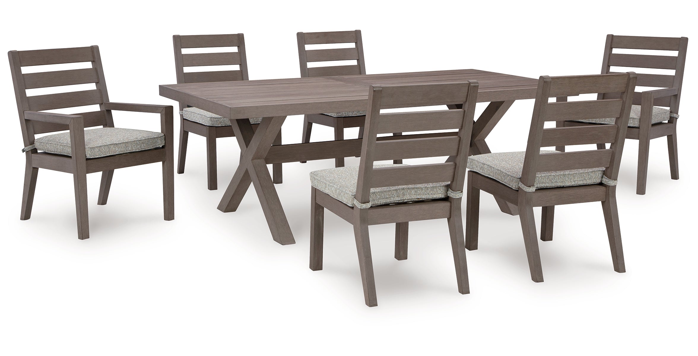 Hillside Barn Outdoor Dining Table and 6 Chairs