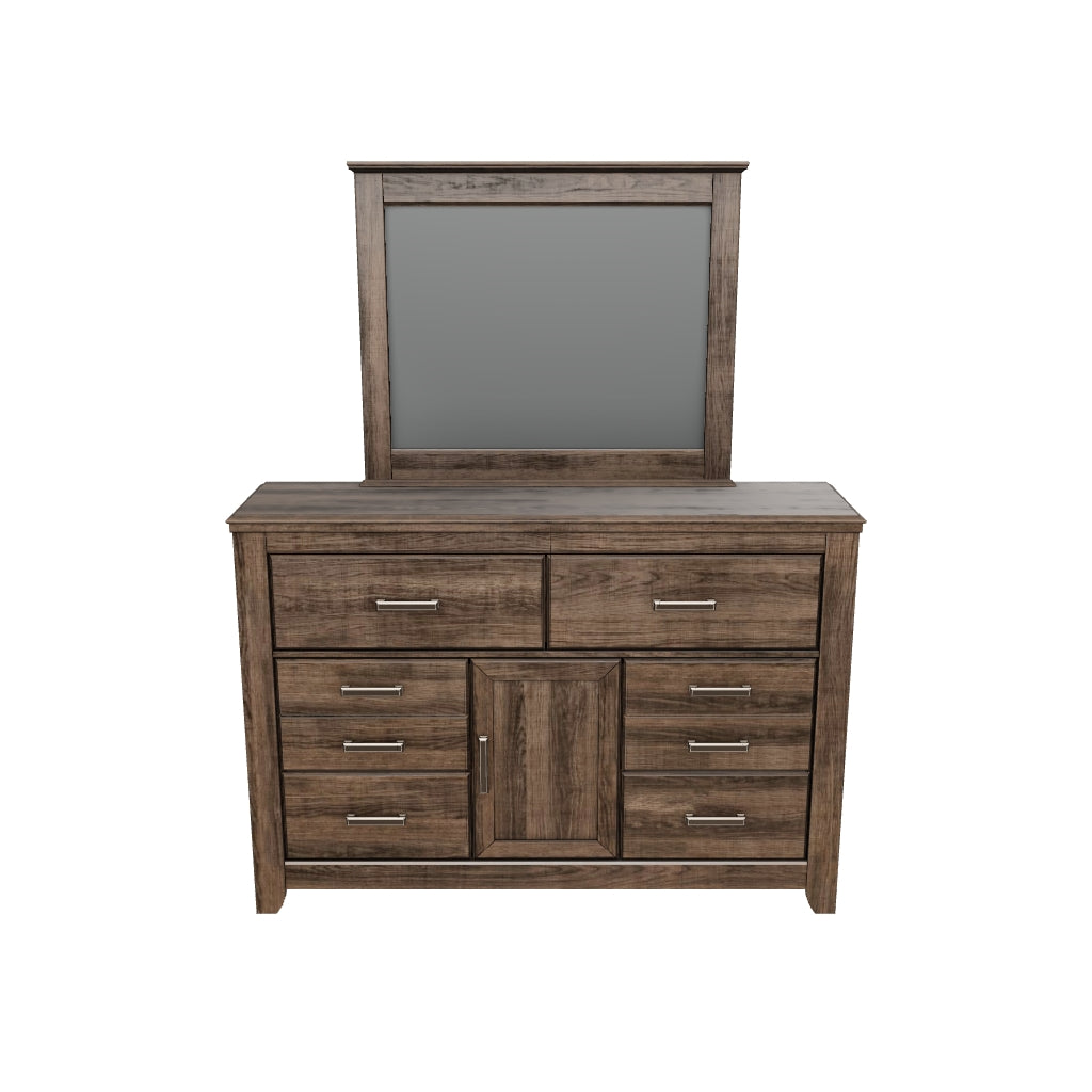 Juararo Dresser and Mirror