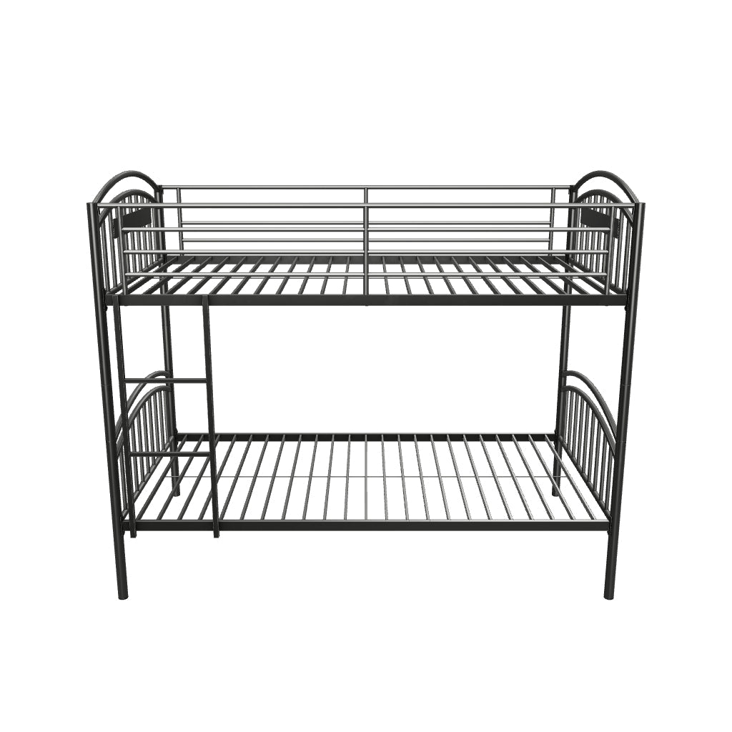 Lanceburg Twin over Twin Bunk Bed with Ladder