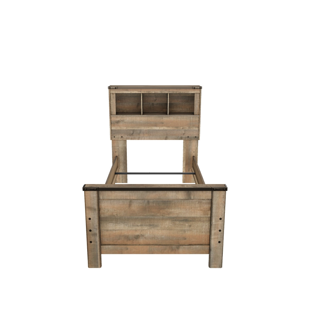 Trinell Twin Bookcase Bed