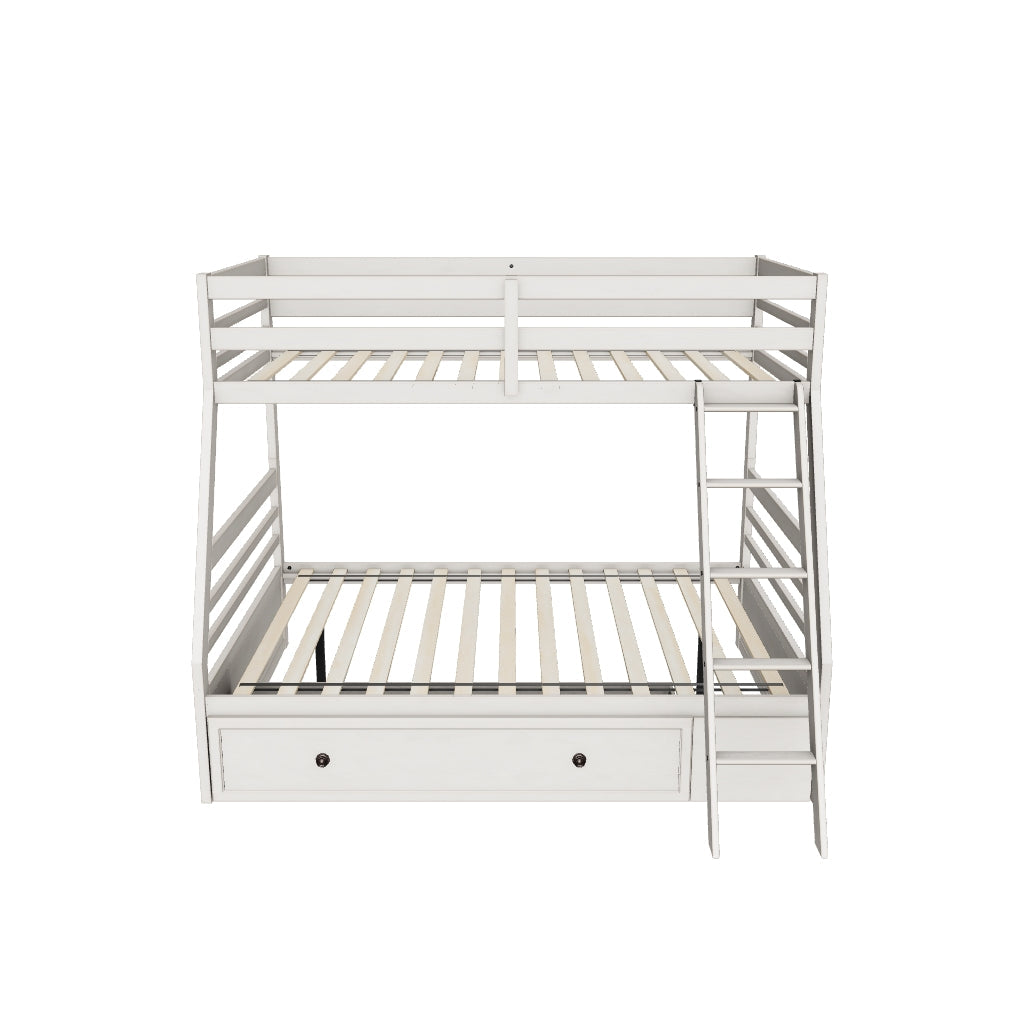 Robbinsdale Twin over Full Bunk Bed with Storage