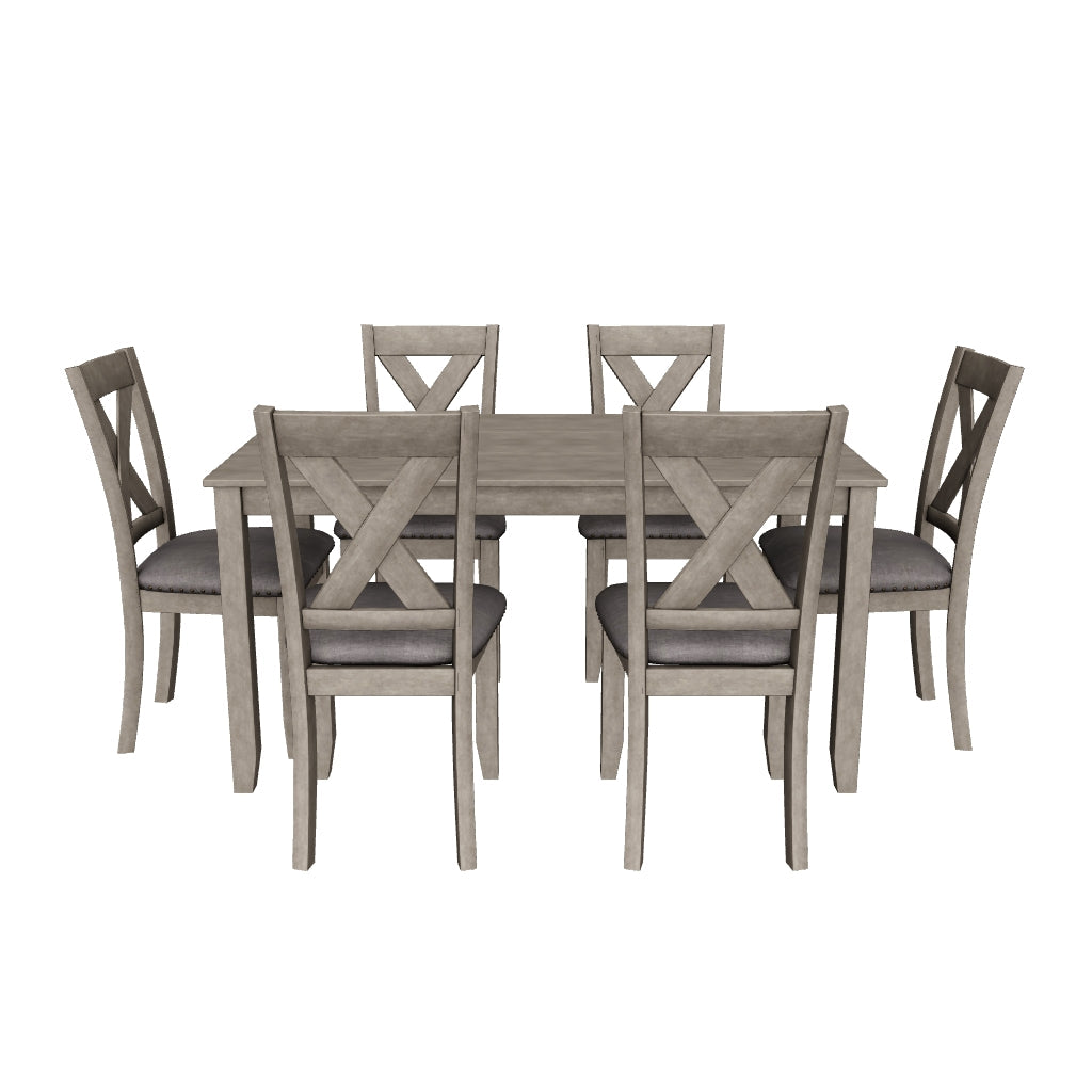 Caitbrook Dining Table and Chairs (Set of 7)