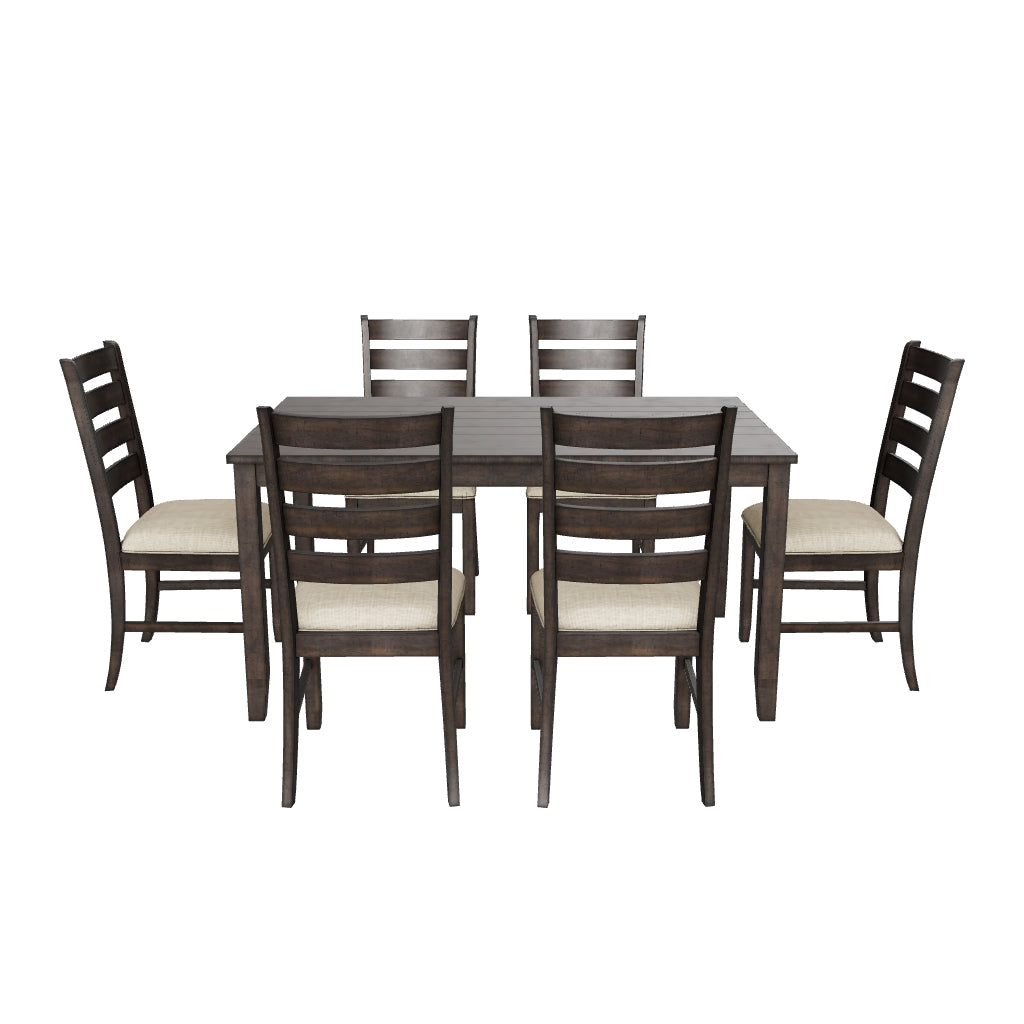 Rokane Dining Table and Chairs (Set of 7)