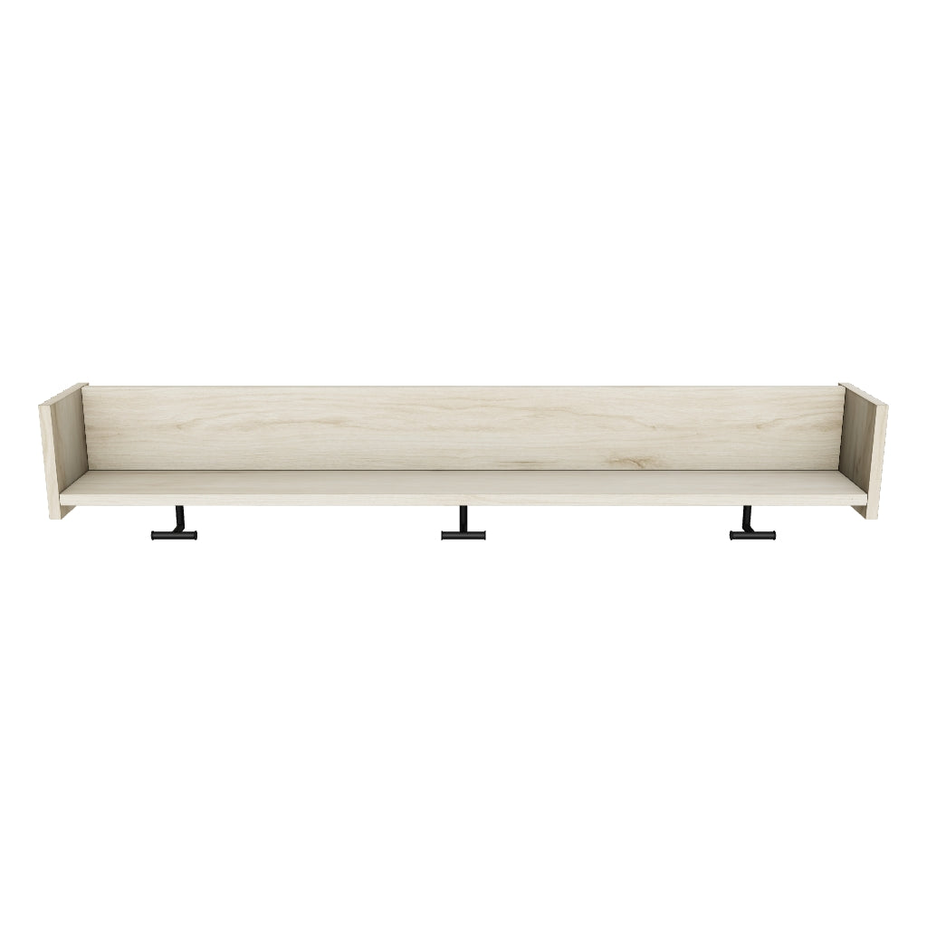 Socalle Wall Mounted Coat Rack with Shelf
